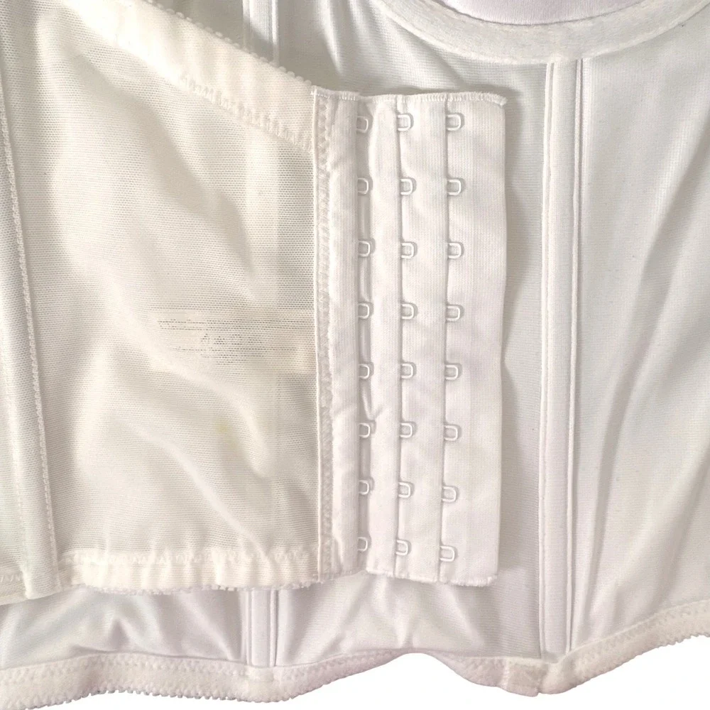 Strapless Satin Bridal Basque Corset Ivory - 36B‎ - Picture 4 of 4